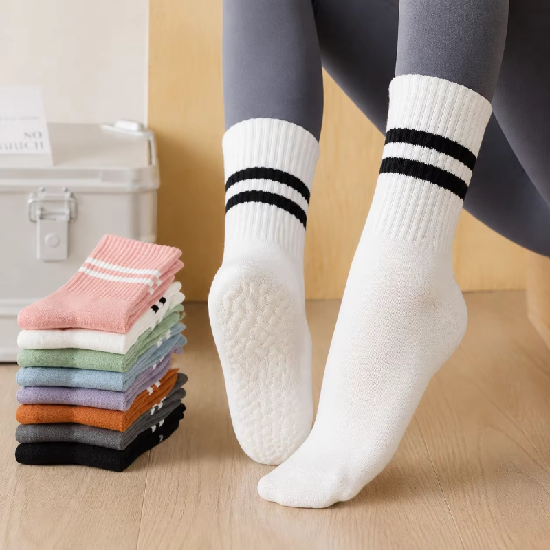 Home Gym Floor - 1/2 paar antislip sportsokken, professionele yogasokken