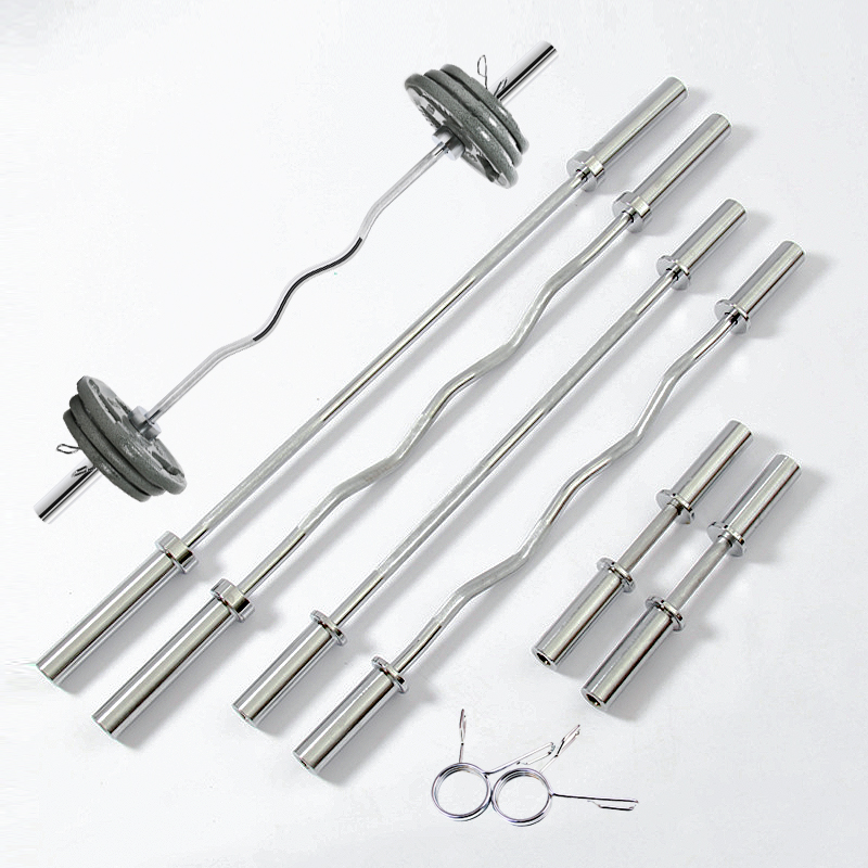 Olympic Barbell 20Kg - Barbell Bar voor fitness, effen recht