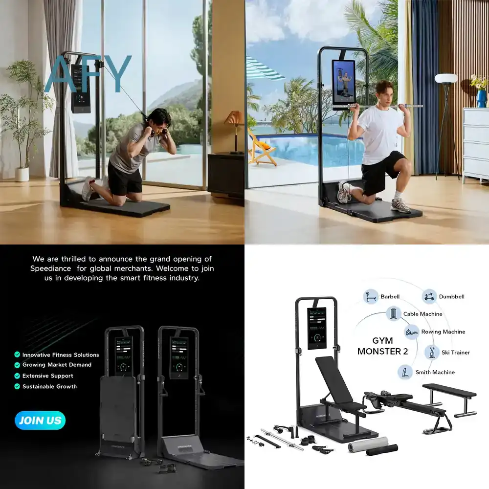 All In One Gym Home Equipment - Speediance All-in-One fitnessapparaat voor thuisgebruik, geen