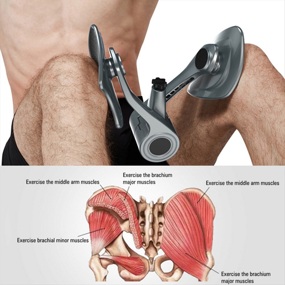 Home Gym Floor - POPULAR-PC Spiertraining Oefenapparaat Trainer Mannelijke Bekkenbodemspier