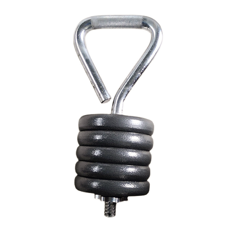 Leg Home Gym Workout - Verstelbare fitness kettlebell handvat metalen barbell