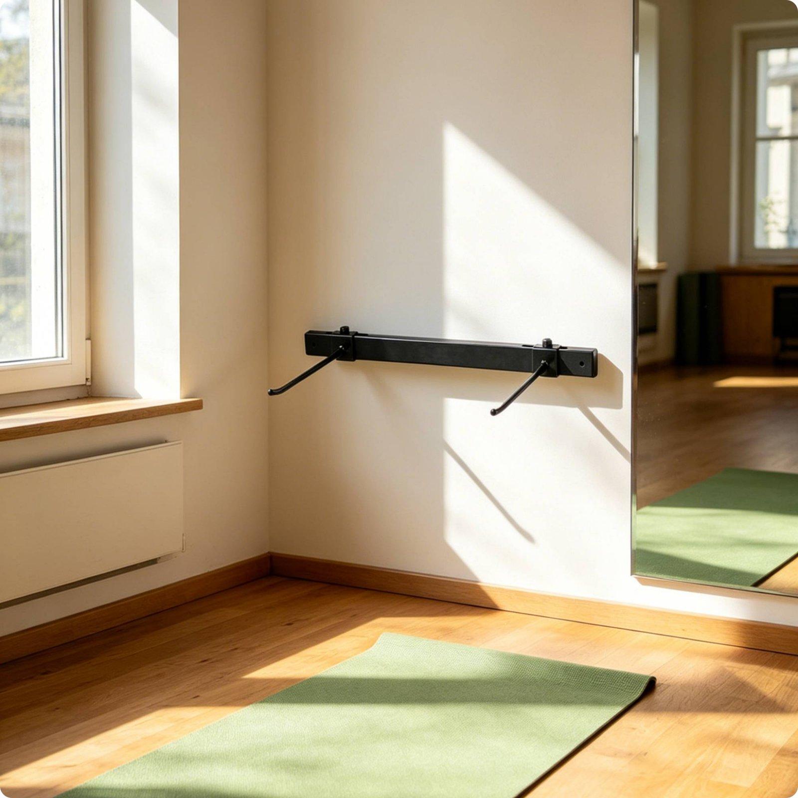 Wandmontage opbergrek voor oef - Home Gym Floor recensie en prijs