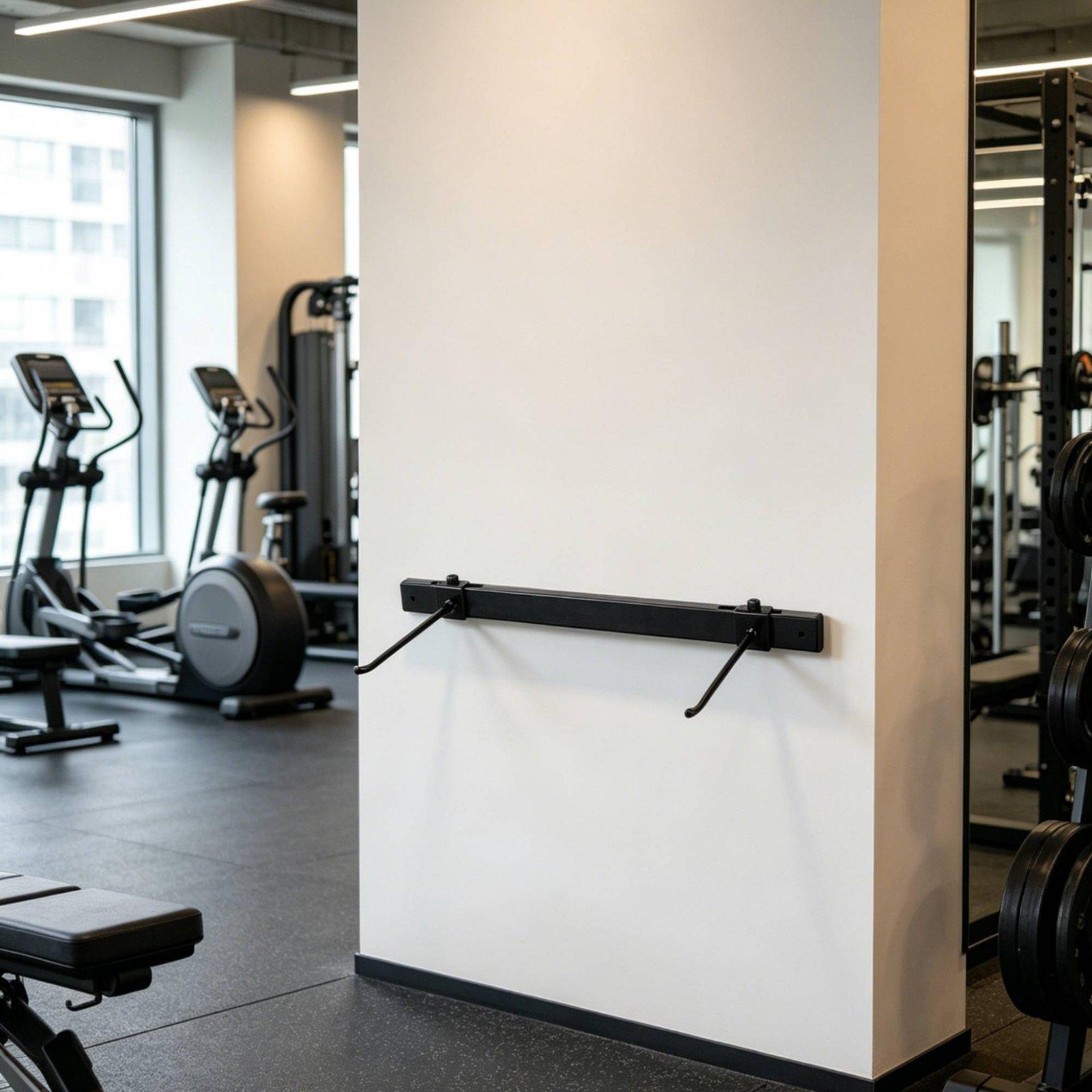 Wandmontage opbergrek voor oef - Home Gym Floor recensie en prijs
