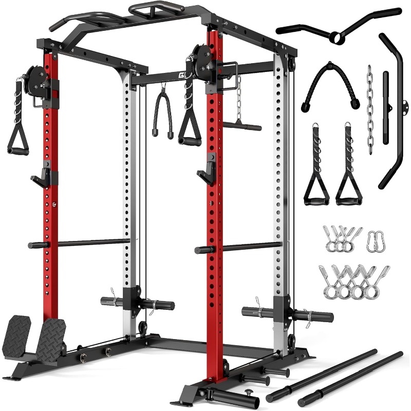 DP01 Power Cage, 2000LBS Squat - Squat Rack Power recensie en prijs
