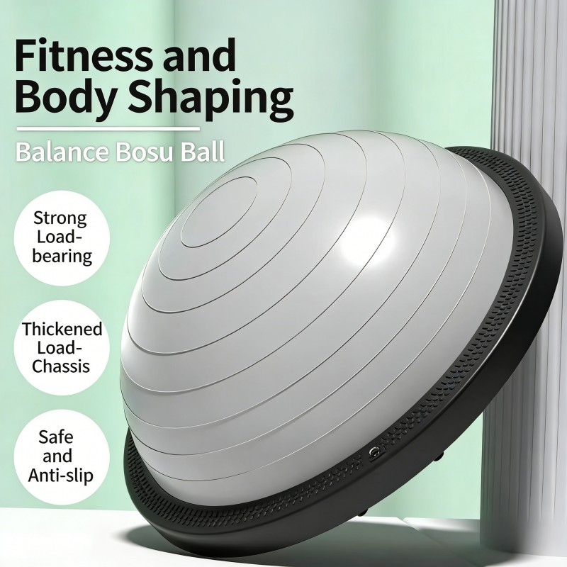 Balansbal, halve yogabal, core - Home Gym Supplier recensie en prijs