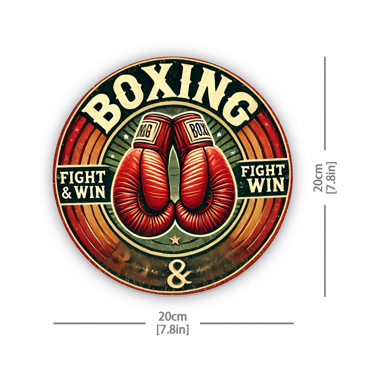 Room Decor 1pc Retro Boxing Gy - Home Gym Decor recensie en prijs