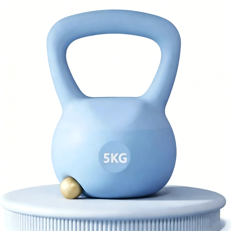 5KG PVC Kettlebell met antisli - Home Gym Floor recensie en prijs