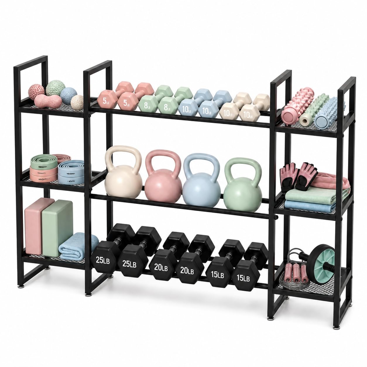 Halterrek 3-laags, 260 lb per  - All In One Gym Home Equipment recensie en prijs