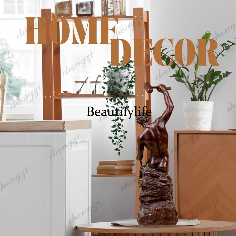 A74 18,5 inch bronzen zelfgema - Home Gym Decor recensie en prijs