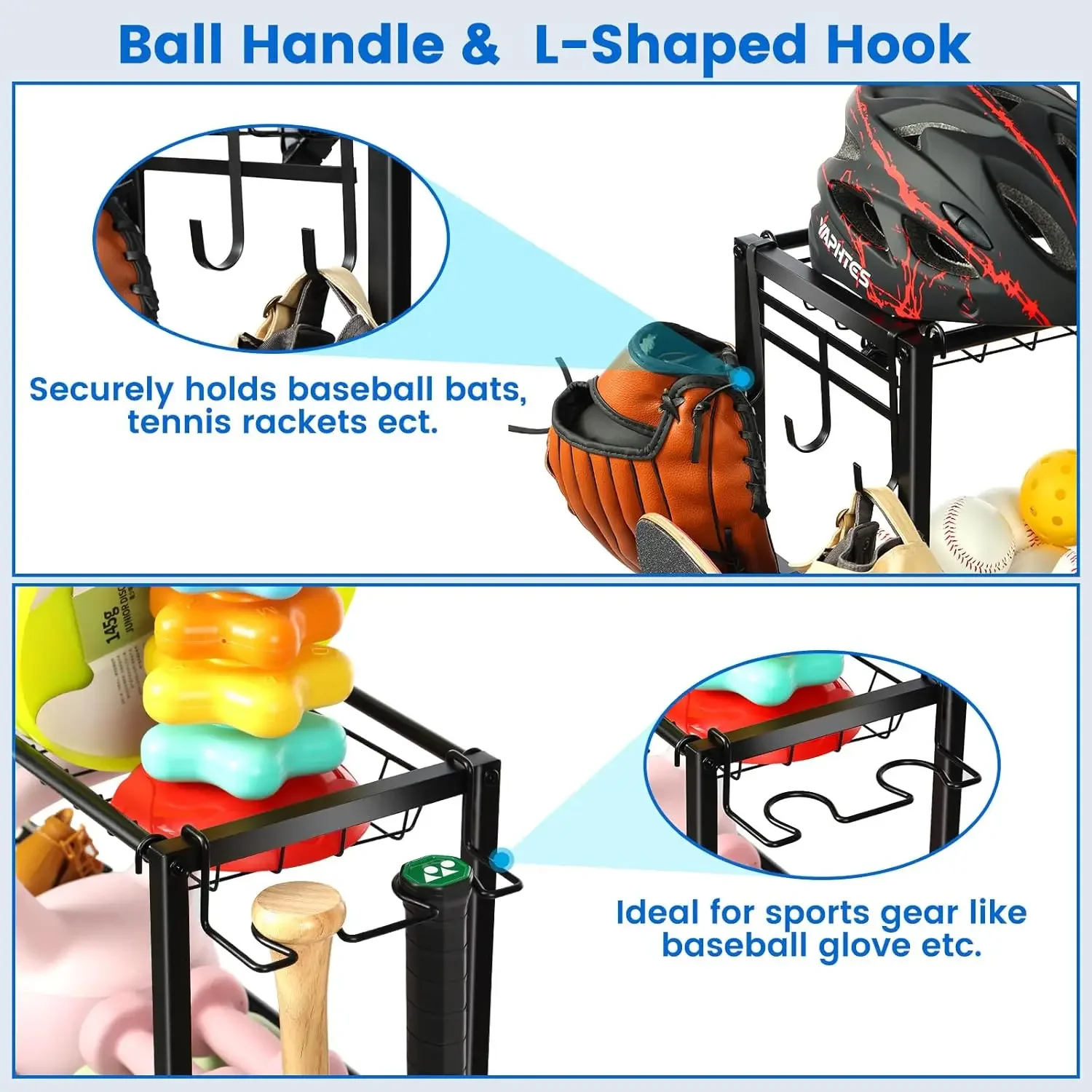 Stalen basketbalrek organisato - Home Gym In Garage recensie en prijs