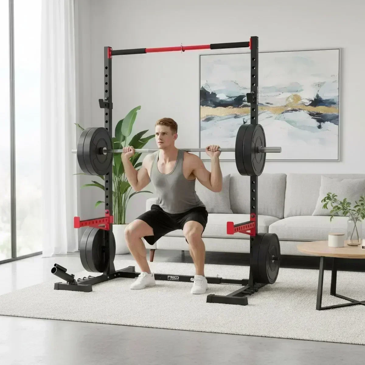 Verstelbaar Home Gym Squat Rac - Squat Rack Power recensie en prijs
