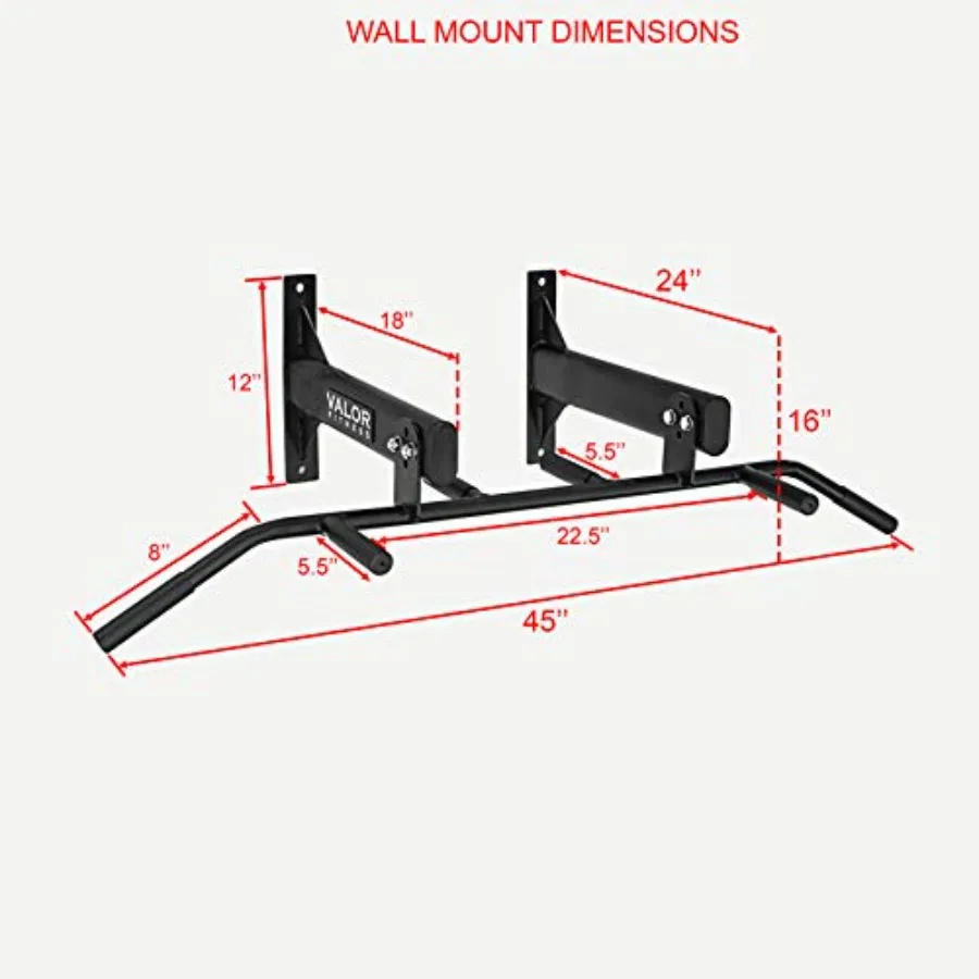 Zesgreeps trekstang voor wand- - Home Gym Pull Up recensie en prijs