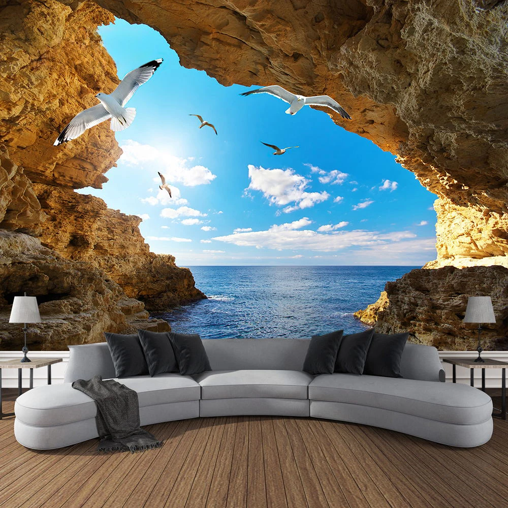 Berggrot Landschap Tapijt Ocea - Home Gym Decor recensie en prijs