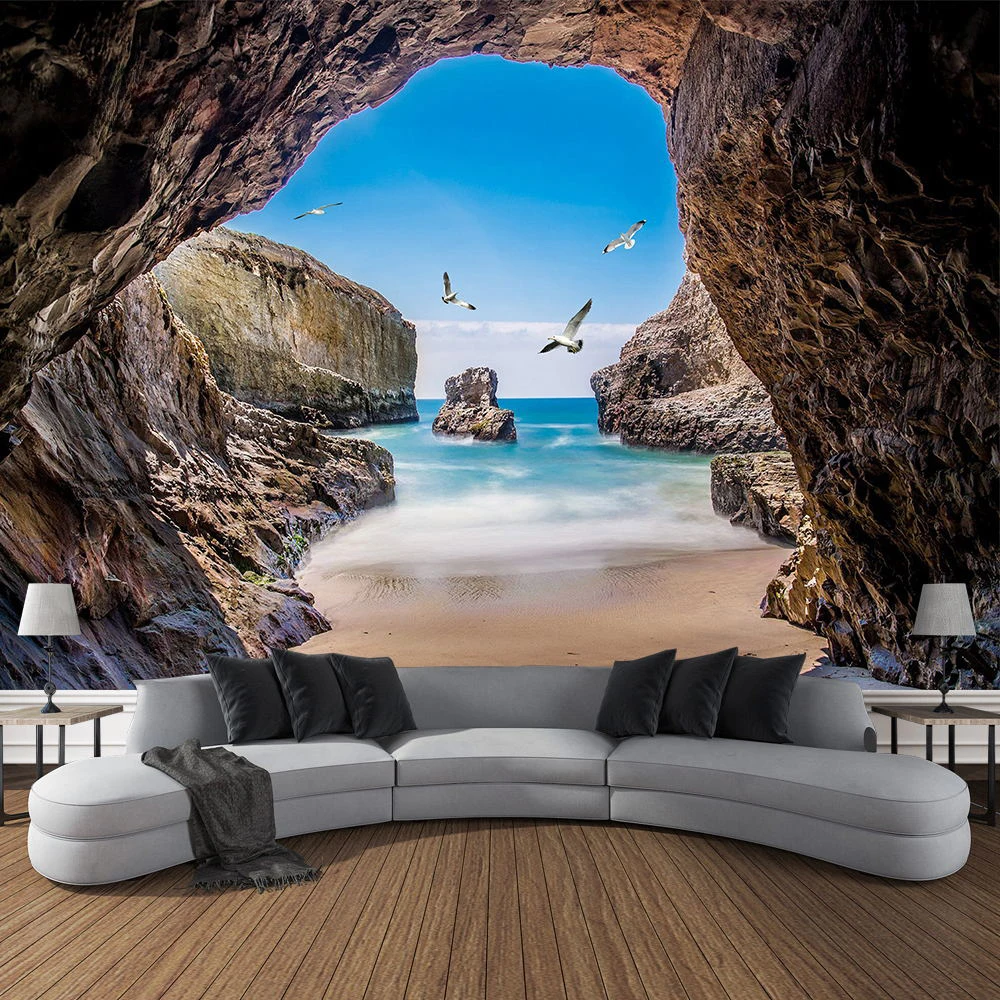 Berggrot Landschap Tapijt Ocea - Home Gym Decor recensie en prijs