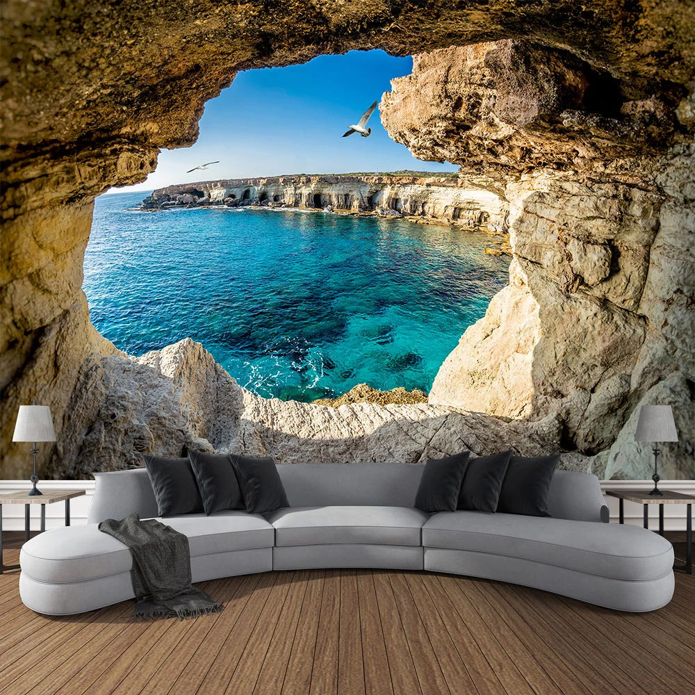 Berggrot Landschap Tapijt Ocea - Home Gym Decor recensie en prijs