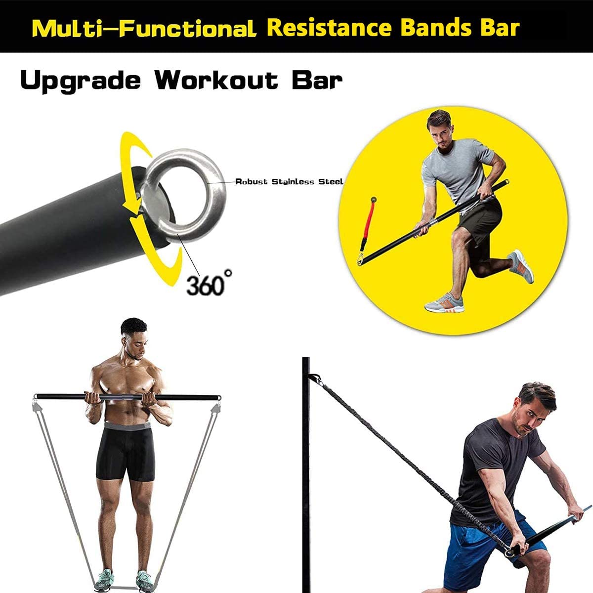 150lb Fitness Booty Weerstand  - Leg Home Gym Workout recensie en prijs
