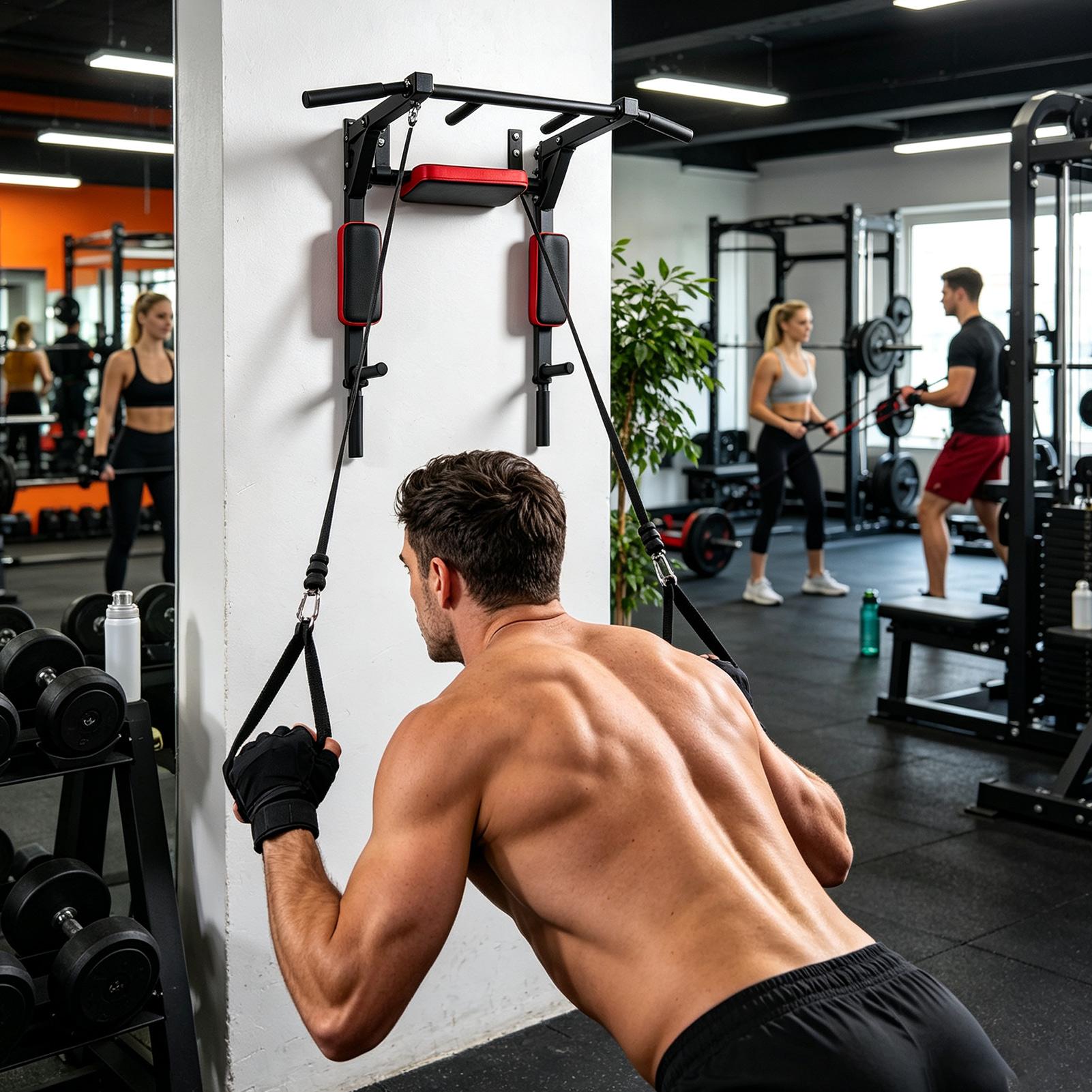 Wandmontage Pull-up Bar Fitnes - Home Gym Pull Up recensie en prijs